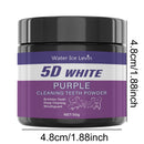 Water Ice Levin Purple Tooth Powder Fresh Breath Toothpaste